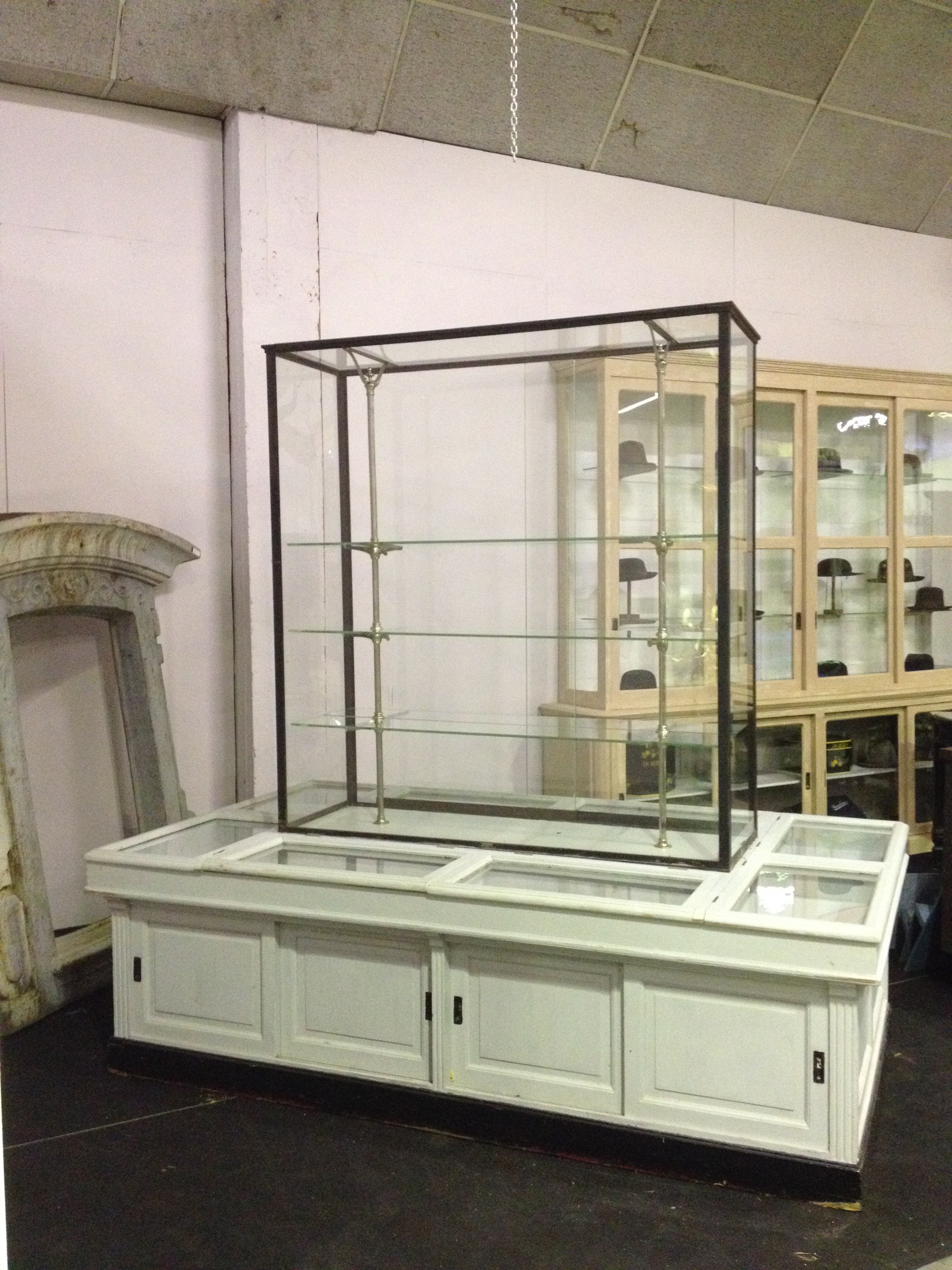 Grande vitrine de magasin